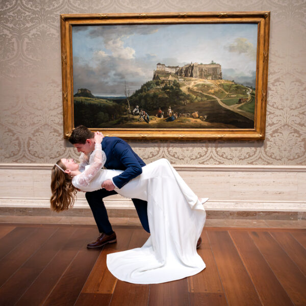 A Romantic Engagement Session at the National Gallery of Art