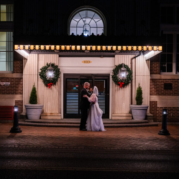 Rebecca and Aaron’s Magical Winter Wedding at the George Washington Hotel