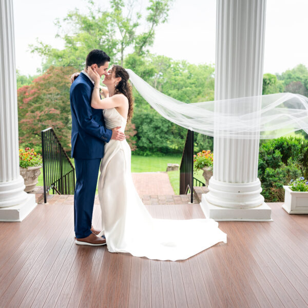 A Rain-Kissed Romance | Marie & Andrew at Rosemont Manor