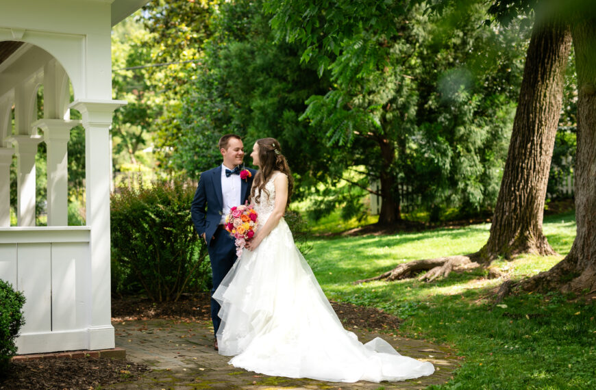 Melody & Oscar’s Elegant Trummer’s Wedding in Clifton, VA