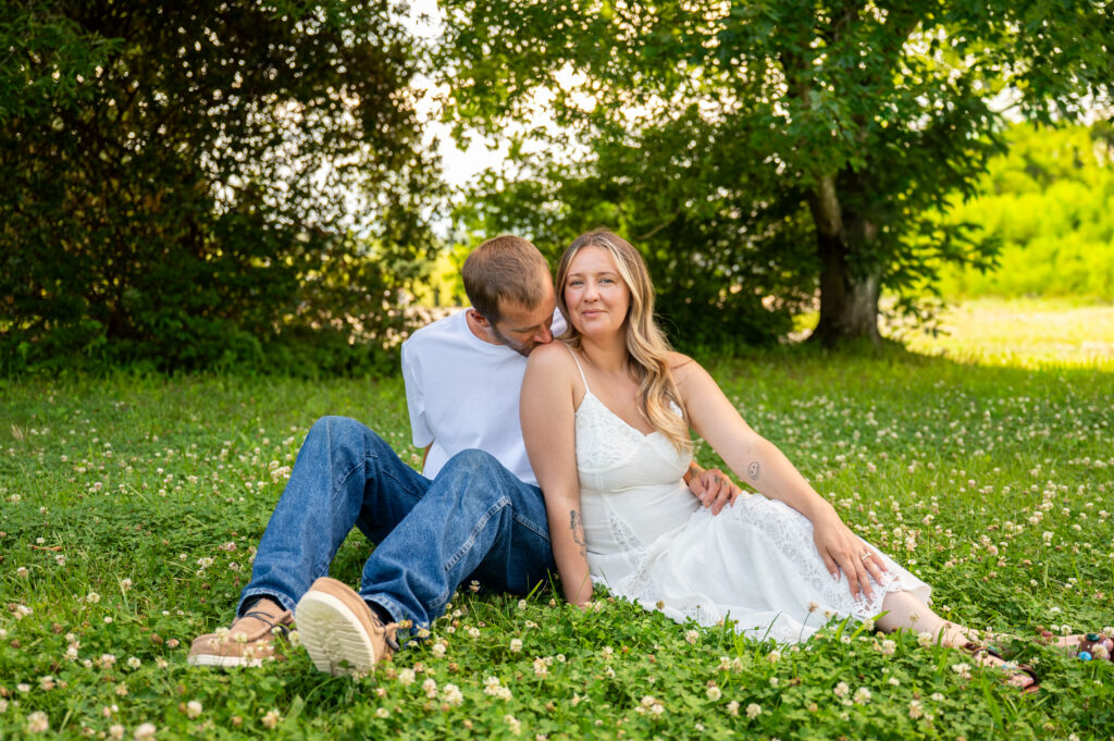 Weddings Megan Amp Zach Engagement Session At Orlean Market That Light Kind