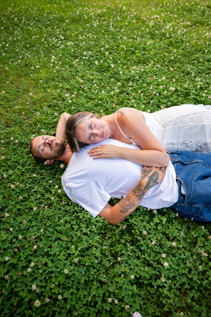 Weddings Megan Amp Zach Engagement Session At Orlean Market That Light Kind